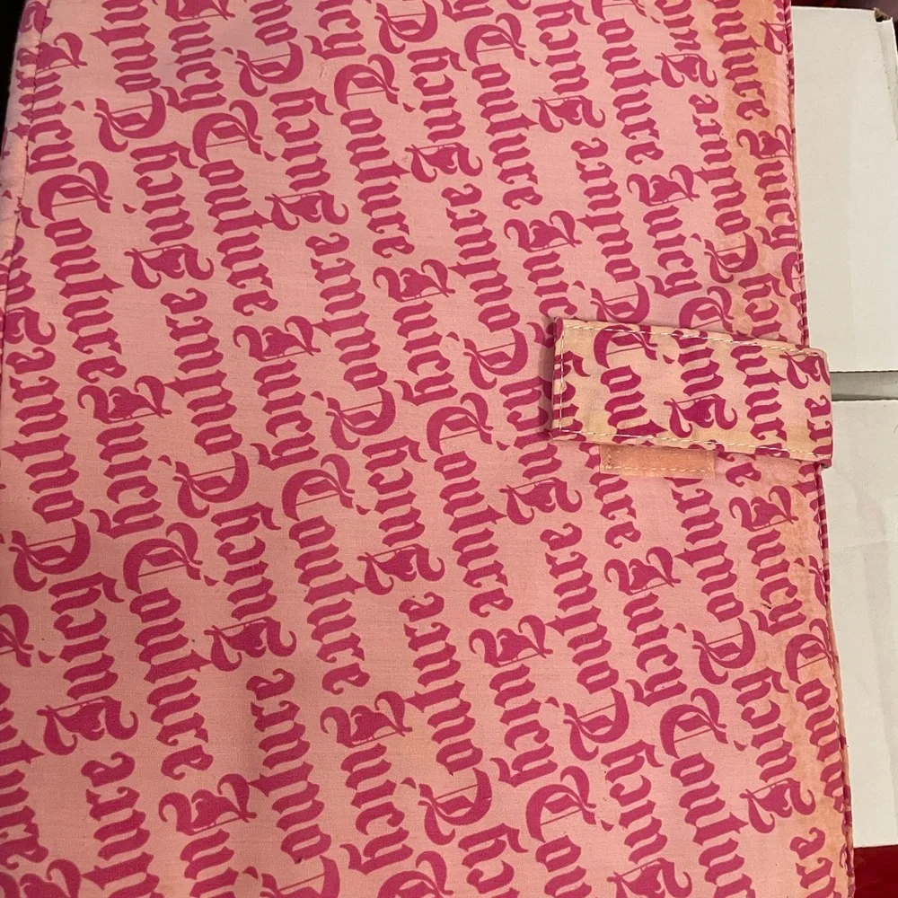 Juicy Couture Pink Logo Patterned Bag